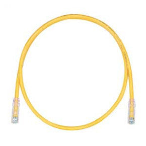Panduit UTPSP2MYLY Copper Patch Cord, Category 6, Yellow Utp Cable, 2 Meter