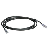 Panduit UTPSP7BLY | Cat.6 UTP Patch Cable - RJ-45 Male Network - RJ-45 Male Network - 7ft - Black, Clear