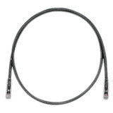 Panduit UTPSP7BLY | Cat.6 UTP Patch Cable - RJ-45 Male Network - RJ-45 Male Network - 7ft - Black, Clear