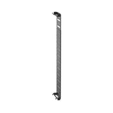 Panduit V4PTOB | 4-Post Rack Vertical Tie-off Panel, Steel, Black