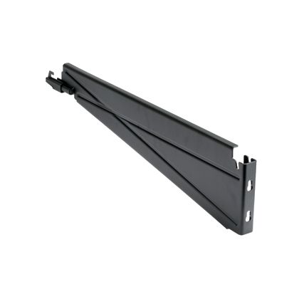 Panduit WGCB24BL | Wyr-Grid Mounting Bracket for Cable Pathway - Black - 1
