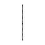 Panduit XG-RKS651B | Equipment Rail Kit, 600mm x 51RU, Black