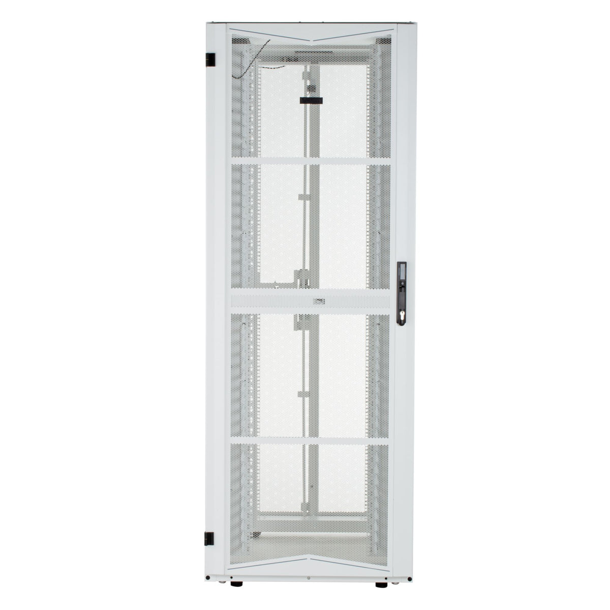 Panduit XG64822WS0003 Flex fusion Cabinet, 600mm X48ru X 1200mm, white, hardware mount
