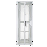 Panduit XG64822WS0003 Flex fusion Cabinet, 600mm X48ru X 1200mm, white, hardware mount