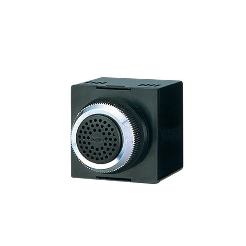 Patlite Corporation BM-210D | 30Mm, 100V Ac, 2-Sound 75Db Alarm, Drip-Proof, Black