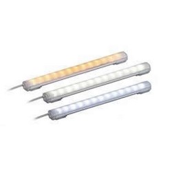 Patlite Corporation CLA1S-24A-CD | 100mm Light Bar, High Temperature and High Pressure Washdown Safe, Daylight White Led