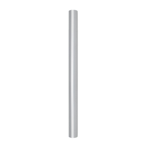 Patlite Corporation POLE22-0300AN | 22mm Dia, 300mm Aluminum Pole, 2 Screws Included - No Threads, Silver