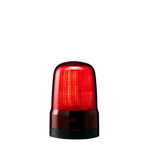 Patlite Corporation SL08-M1KTN-R | 80mm Flashing Signal Beacon, Red, 12-24V DC, Terminal Block
