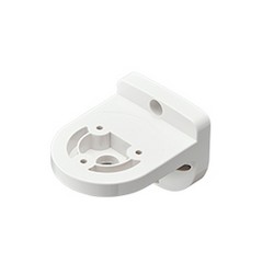 Patlite Corporation SZK-004W | Wall Mount Bracket with Through Hole, Off-White