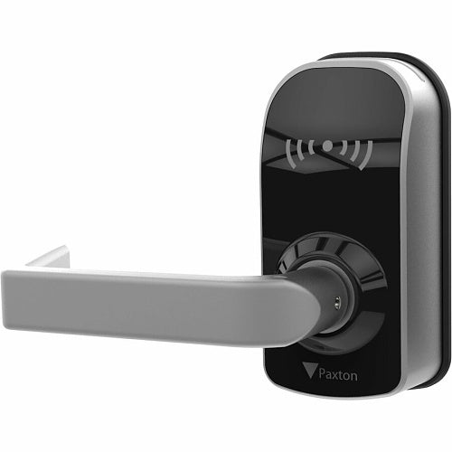 Paxton Access Ltd. 900-635BL-US | Paxlock Pro Wireless Door Handle With Access Control Built-In, Eclipse, Black,