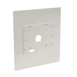 Pedestal Pro 2022PLA-BUT-001-304 | 20" x 22" Retro Plate, Stainless Steel, Surface 11.6"