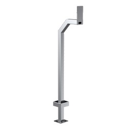 Pedestal Pro 22PE1-2NIP-01-304 | 48" Pedestal, Stainless Steel, Gooseneck, 2N