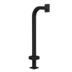 Pedestal Pro 22PE1-2NIP-04-CRS | 42" Pedestal, Steel, Gooseneck, 2N