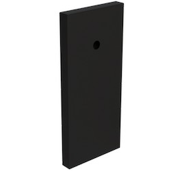 Pedestal Pro 244CAB-INVU-01-CRS | 54" Steel Cabinet Pedestal, 4" x 24"