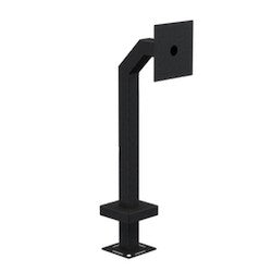 Pedestal Pro 33PE1-FARP-01-CRS | 42" Steel Gooseneck Pedestal, Fairpointe