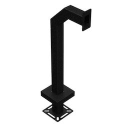 Pedestal Pro 33PE1-PPRO-01-CRS | 42" Steel Gooseneck Pedestal, PRO