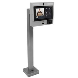 Pedestal Pro 33PED-BUT-004-304 | 45" Ped, Typical Neck, Stainless Steel, Surface 12"