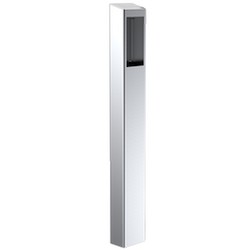 Pedestal Pro 64TOW-2NIP-04-304 | 47" Pedestal, Tower, Stainless Steel, 4x6