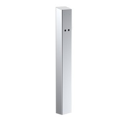 Pedestal Pro 64TOW-2NIP-05-304 | 47" Pedestal, Tower, Stainless Steel, 4x6