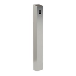 Pedestal Pro 64TOW-AIP-01-304 | 47" Pedestal, Tower, Stainless Steel, 4x6