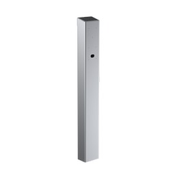 Pedestal Pro 64TOW-PAXT-02-304 | 47" Pedestal, Tower, Stainless Steel, 4x6