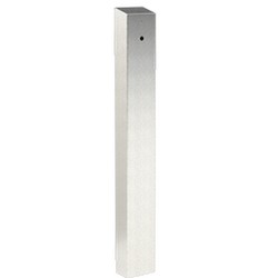 Pedestal Pro 64TOW-VIKI-06-304 | 47" Stainless Steel Tower Pedestal, 4" x 6"