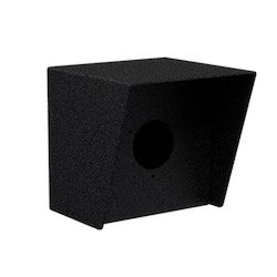 Pedestal Pro 66HOU-PAXT-10-CRS | 6" x 6" x 6" Square Black Housing