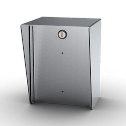 Pedestal Pro 68HOU-AXIS-09-304 | Housing, Portrait, 6x8x6, Stainless Steel
