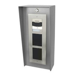 Pedestal Pro 818HOU-PRO-001-304 | 8x18 Portrait Stainless Steel Housing