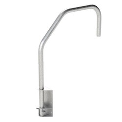Pedestal Pro CAMSKY-JHOO-01-304 | Stainless Steel J-Hook Camera Mount, Parapet Roof