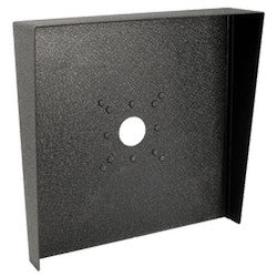 Pedestal Pro HOOD-CS-14X14 | 14" x 14" Steel Hood, Weather Shroud