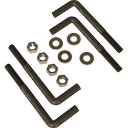 Pedestal Pro L-BOLT-500 | L-Bolt Mounting Kit, 0.500" Diameter (for new construction)