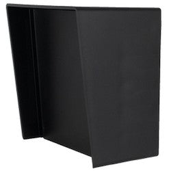 Pedestal Pro MC-PC-10-E-BLK | 10" Square Polycarbonate Housing