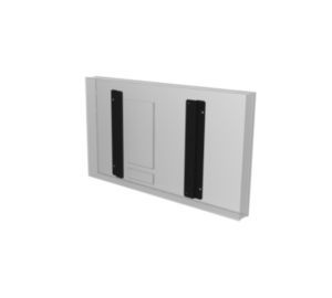 Peerless DS-ACC780 Adapter Rail, Non-security Hardware, Powder Coated, Black, For Orion Display And Video Wall Mounting Solution