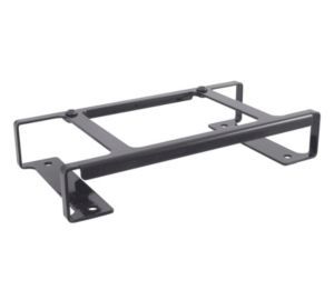 Peerless HDS-ASE Security Enclosure, 14 Gauge Steel, Gloss Black, For Wireless Av Display System