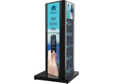 Peerless-AV KIP588-3LG | Three-Sided Portrait Kiosk for LG Ultra Stretch Signage 88BH7D Display