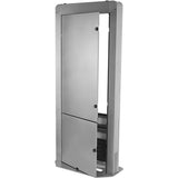 Peerless-AV KIPC3542-S  | Portrait Kiosk, 75 Lb Load, Fits 42  Screen, Steel, Powder Coated, Silver