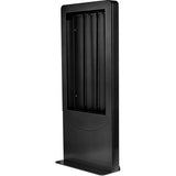 Peerless-AV KIPC3547  | Portrait Kiosk, 75 Lb Load, Fits 47  Screen, Steel, Powder Coated, Gloss Black