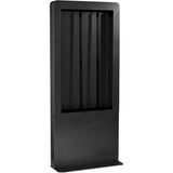 Peerless-AV KIPC3547  | Portrait Kiosk, 75 Lb Load, Fits 47  Screen, Steel, Powder Coated, Gloss Black