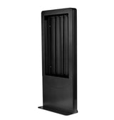 Peerless-AV KIPC3549  | Portrait Kiosk, 75 Lb Load, Fits 49  Screen, Steel, Powder Coated, Gloss Black