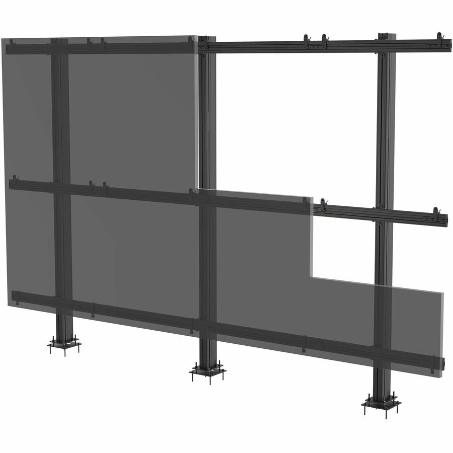 Peerless Industries Inc LEDBDL-4X4 | SEAMLESS Connect, Universal dvLED Bolt Down Pedestal