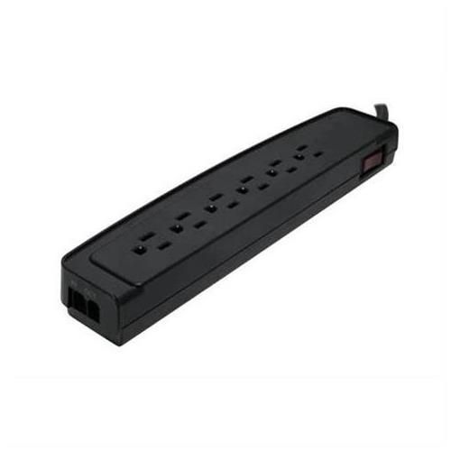 Peerless ACC006 | Six Plug Surge Protector and Cord Wrap