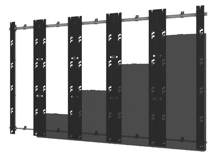 Peerless DS-LEDBXT-5X5 | 5x5 Fixed Wall Mount for Barco XT