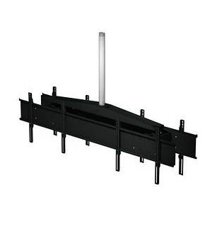 Peerless DST940-BTB | Dual Display Back to Back Ceiling Mount System for 7" to 46" Displays
