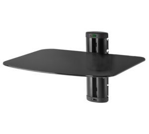 Peerless ESHV20 | Single AV Wall Shelf with Glass