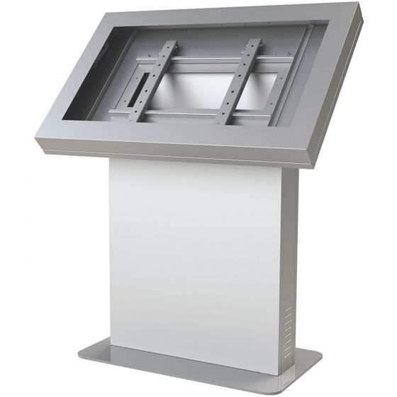 Peerless KIL542-S | Landscape Kiosk Enclosure for 42" Displays, Silver