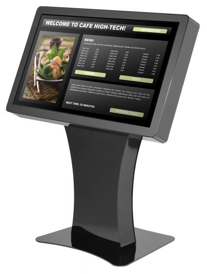 Peerless KILH549 | Landscape Kiosk Enclosure for 49" Displays up to 3.5" Deep, Black