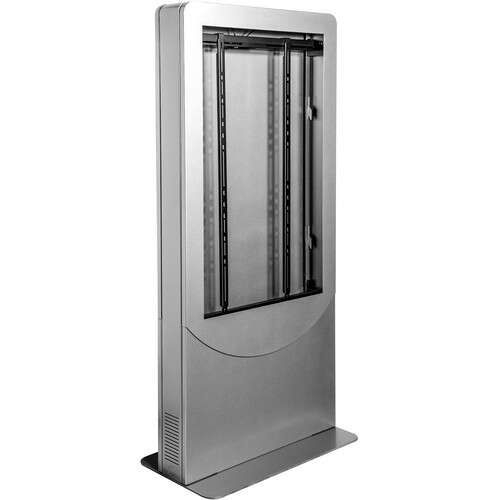 Peerless KIPC2540-S | Portrait Kiosk for 40" Displays, Silver