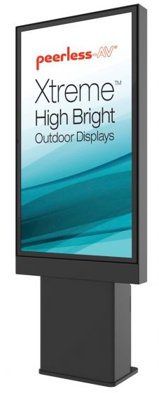 Peerless KOF549-1XHB | Outdoor Digital Menu Board, Supports (1) 49" Xtreme High Bright Outdoor Display