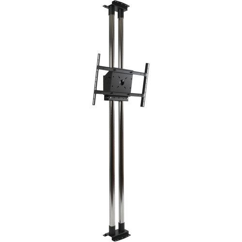 Peerless MODFCS2KIT300B | Modular Dual Pole Floor to Ceiling Mount Kit, Black